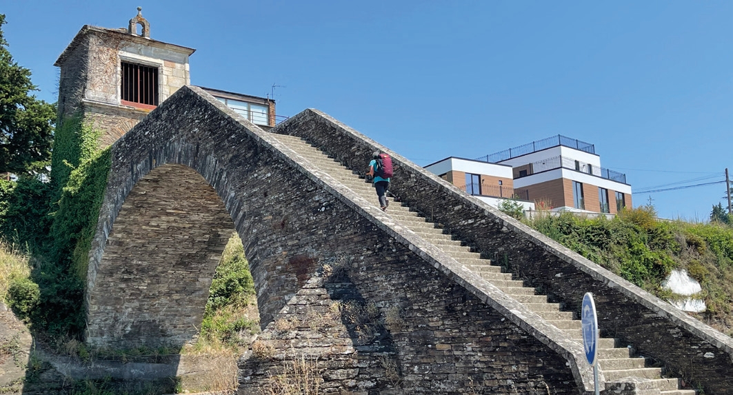 escalinata de Portomarin